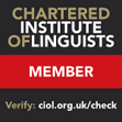 Chartered Institute of Linguists - Member